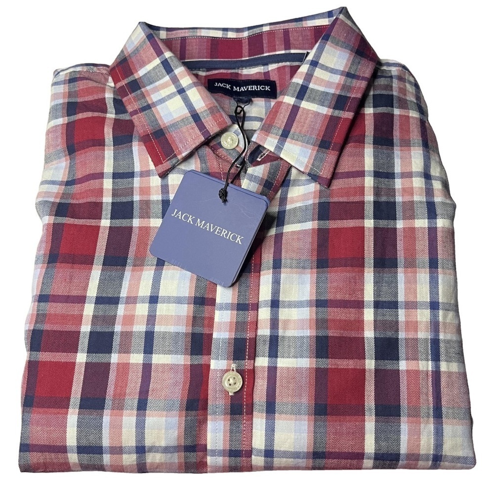 Jack Maverick Stitch Fix Men’s Long Sleeve Button Up Shirt, Size XL